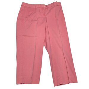 Talbots Signature Crop Petite Pant Capri Light Pink Womens 10 P Short Work Offic